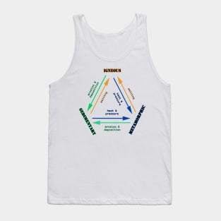 Rock Cycle Geology Tank Top